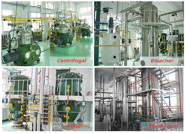 main machinery for oil refinery process