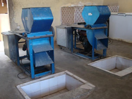 cassava grinding machine